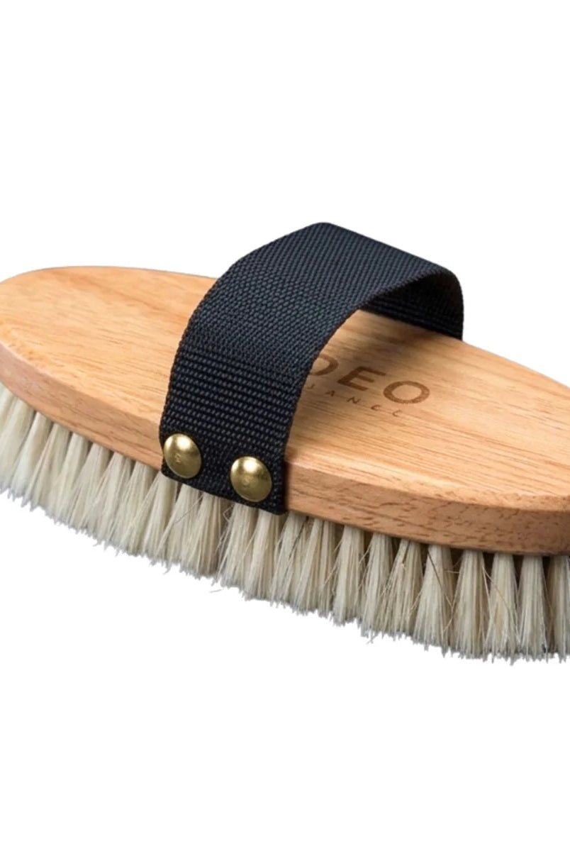 CAMEO The Finishing Touch Body Brush in Maple with an ergonomic hardwood block and fine bristles for showroom coat shine.