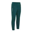 CAMEO All Season Riding Tights in EverGreen featuring a deep drop-in smartphone pocket and a full-seat chevron silicone grip for elite in-saddle security. These technical equestrian leggings include a high-rise core-supporting waistband and thermal brushed lining for all-weather comfort.