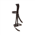 CAMEO ComfortPro Anatomic Bridle in Dark Brown with contrast stitching and a shaped noseband to clear sensitive facial nerves.