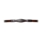 CAMEO ComfortPro Kinetic Girth in Brown featuring decorative embroidery and dual-ended elastic panels for jumping freedom.