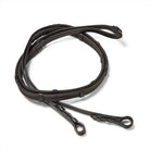 CAMEO ComfortPro Rubber Grip Reins in Dark Brown featuring textured non-slip rubber and leather stops for secure, steady contact.